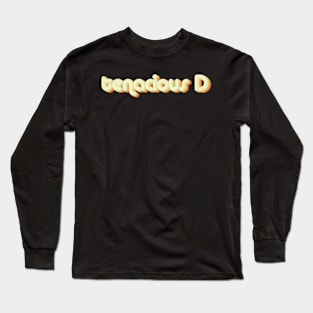 vintage color tenacious d Long Sleeve T-Shirt